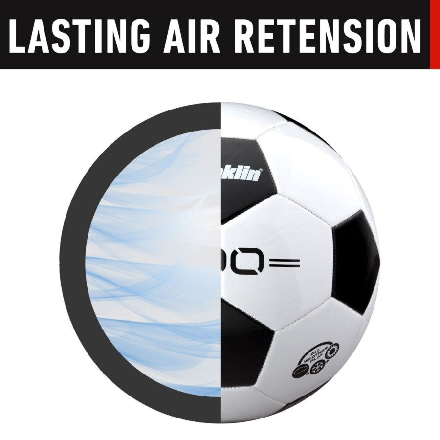 Sports Franklin Sports Soccer | Competition 100 12 Ball Pack With Pump - Deflated