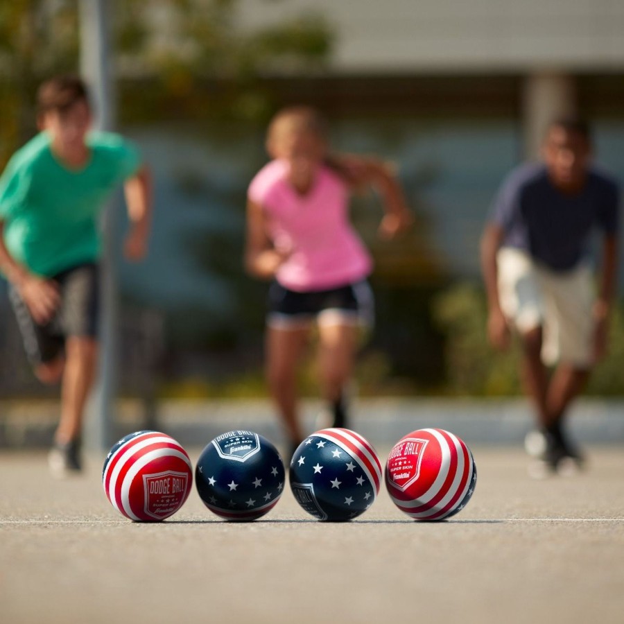 Sports Franklin Sports Outdoor Games | Usa Superskins Dodgeballs