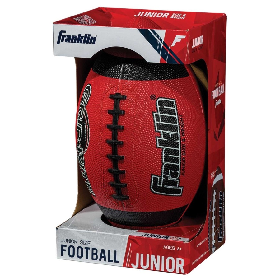 Sports Franklin Sports Football | Grip-Rite 100 Color Rubber Footballs