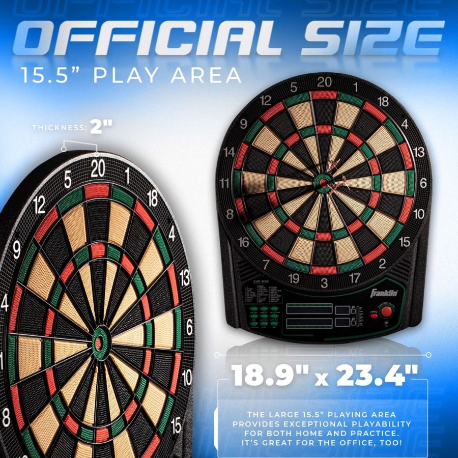 Sports Franklin Sports Indoor Games | Electronic Dartboard -15.5\\"