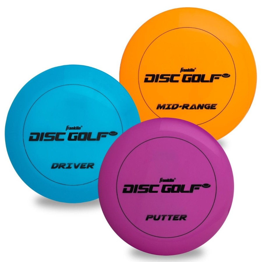 Sports Franklin Sports Outdoor Games | Disc Golf Discs - 3 Disc Set