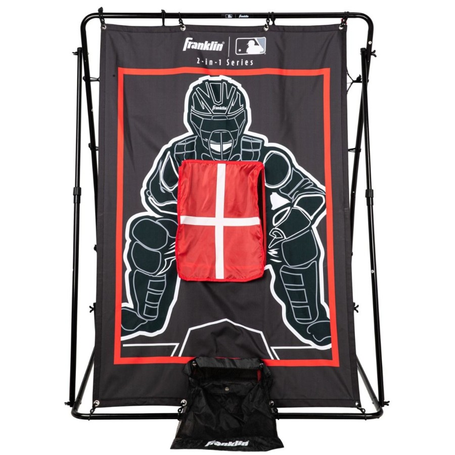 Sports Franklin Sports Baseball | Mlb® 2-In-1 Catcher'S Target & Return Net