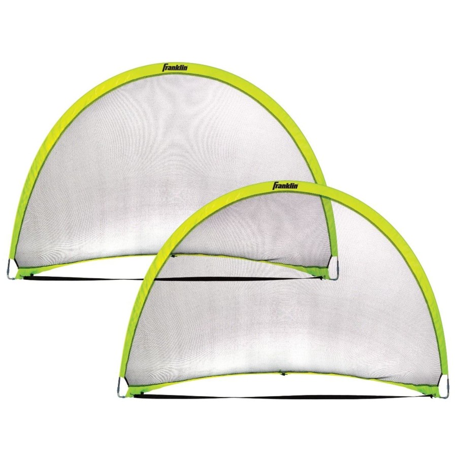 Sports Franklin Sports Soccer | 2 Pop-Up Dome Soccer Goals 6'X4'